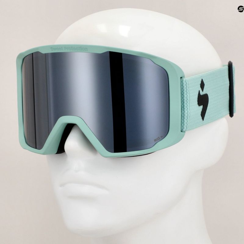 Gogle narciarskie Sweet Protection Durden RIG Reflect obsidian/misty turquoise/misty trace 8