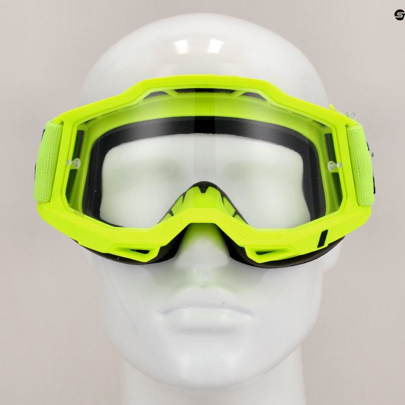 Gogle rowerowe 100% Accuri 2 yellow/clear 7