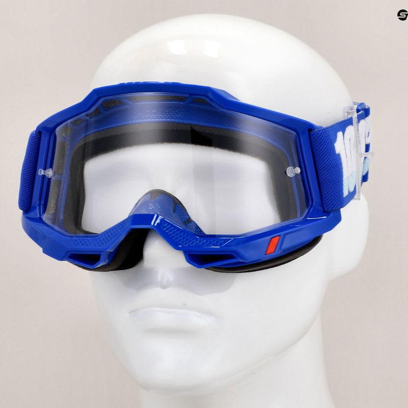 Gogle rowerowe 100% Accuri 2 50221-101-02 blue/clear 7