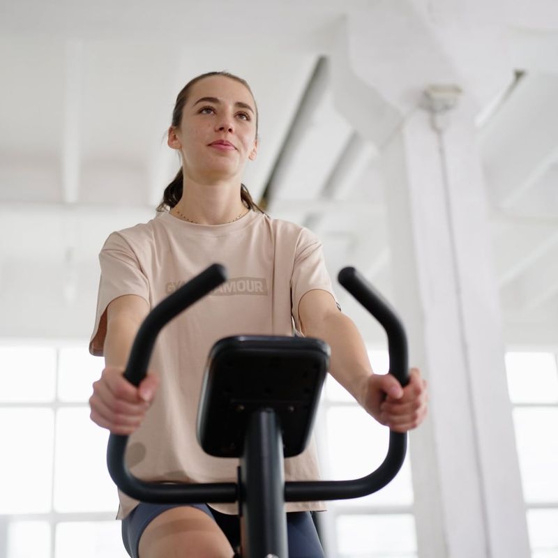 Rower stacjonarny TREXO Hex 02 czarny 17