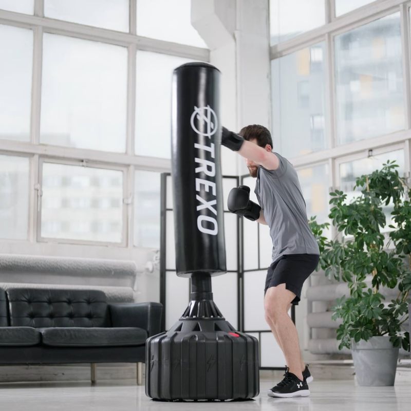 Worek bokserski XTREXO SPB-180 czarny 15