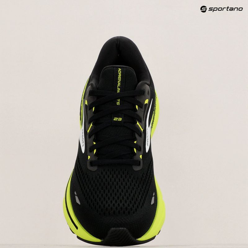 Buty do biegania męskie Brooks Adrenaline GTS 23 black/green/white 9