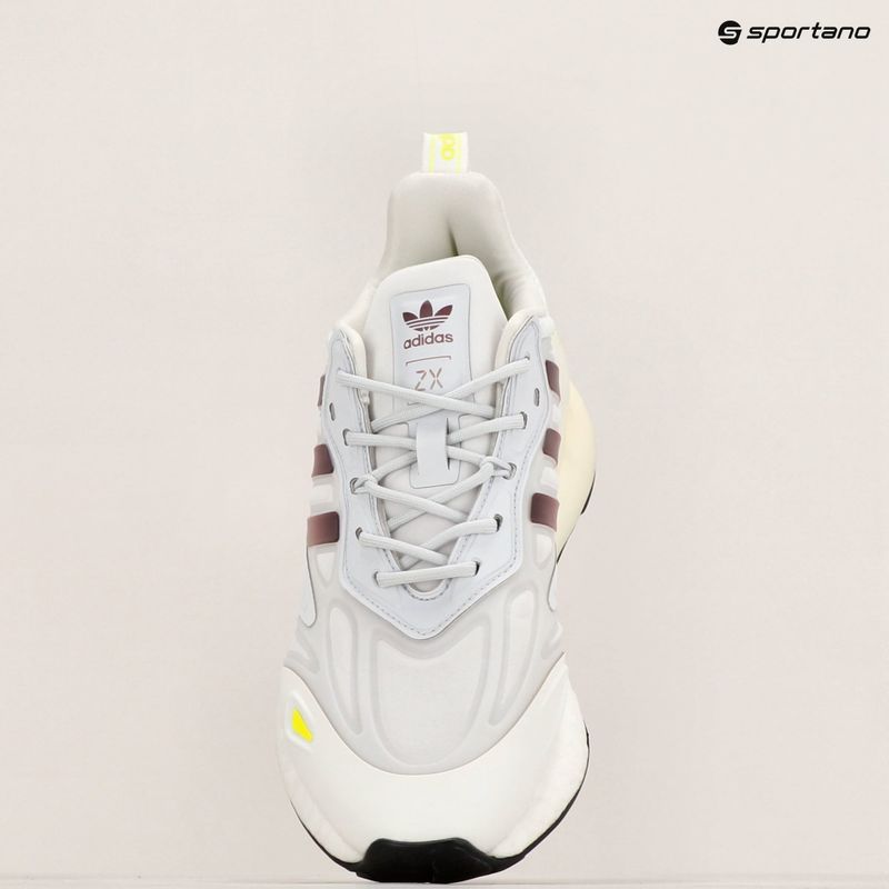 Buty adidas ZX 2K Boost 2.0 crystal white/solar yellow/off white 9