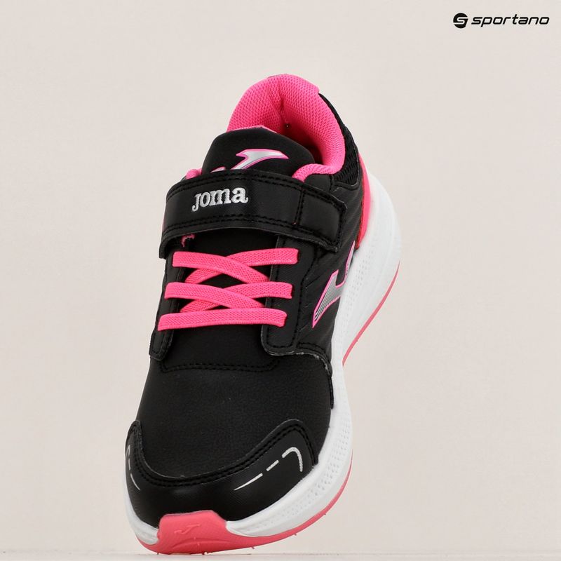 Buty dziecięce do biegania Joma Fury black/fuchsia 9