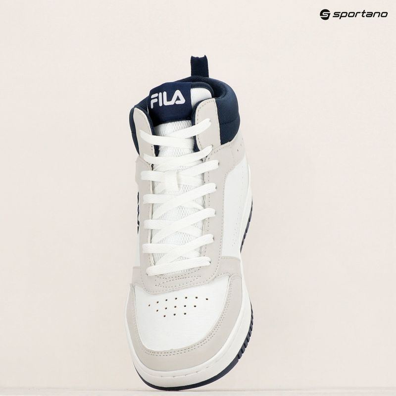 Buty męskie FILA Rega Mid white/fila navy 10