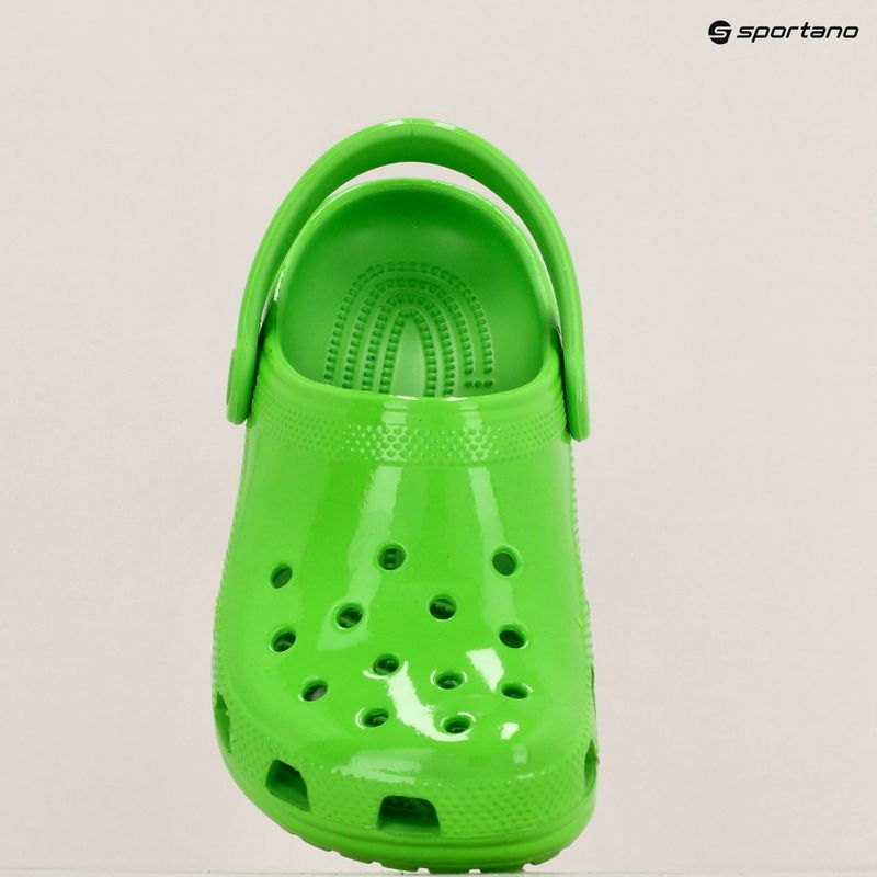 Klapki dziecięce Crocs Classic Neon Highlighter Clog Kids green slime 13