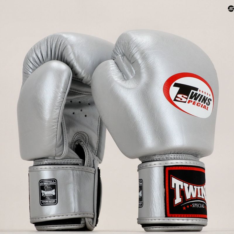 Rękawice bokserskie Twins Special BGVL3 silver 7