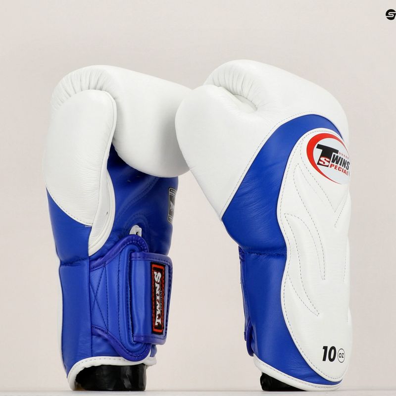 Rękawice bokserskie Twins Special BGVL6 white/blue 6