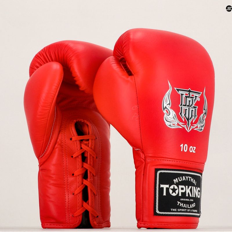 Rękawice bokserskie Top King Muay Thai Pro red 7