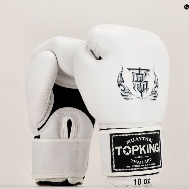 Rękawice bokserskie Top King Muay Thai Ultimate Air white 7