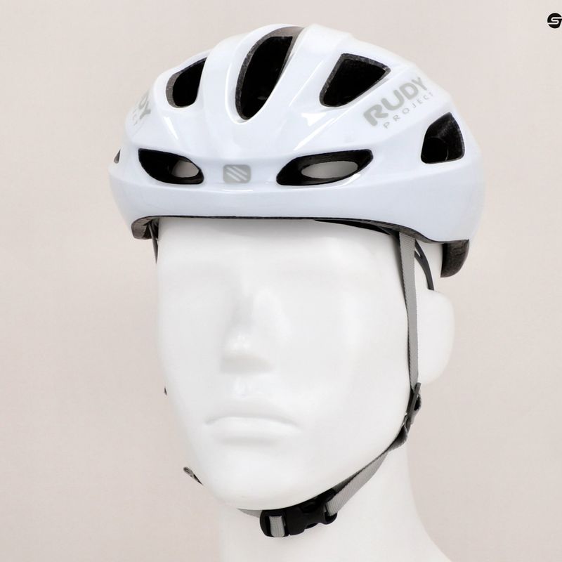 Kask rowerowy Rudy Project Strym Z white shiny 9