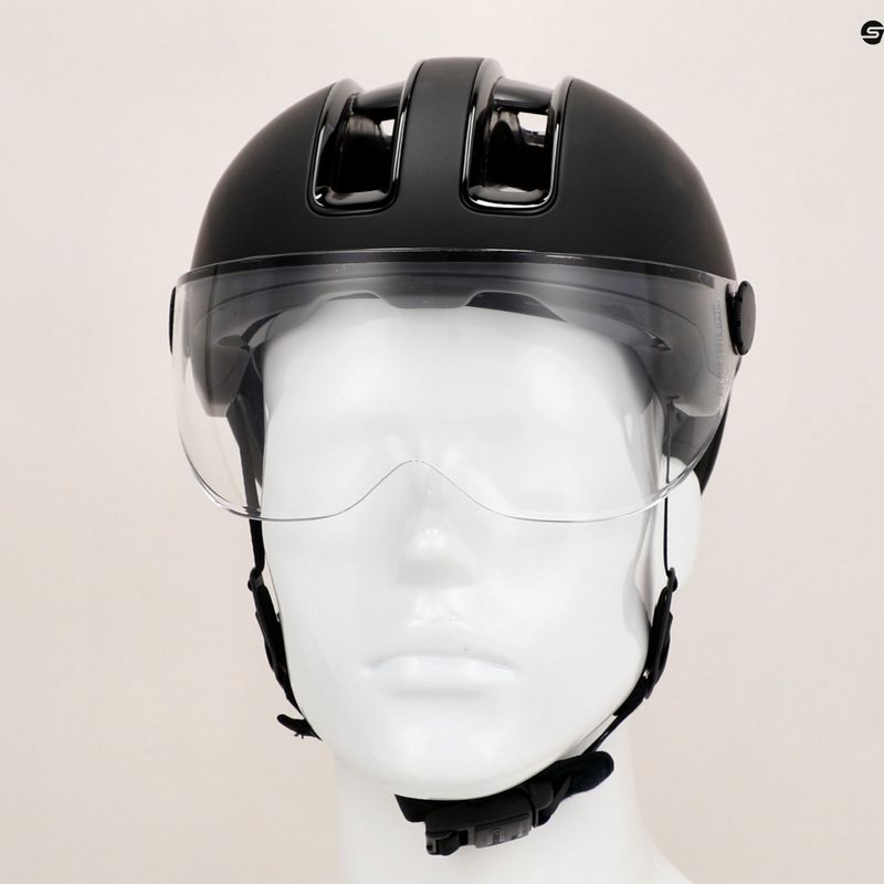 Kask rowerowy ABUS Hud-y Ace velvet black 11