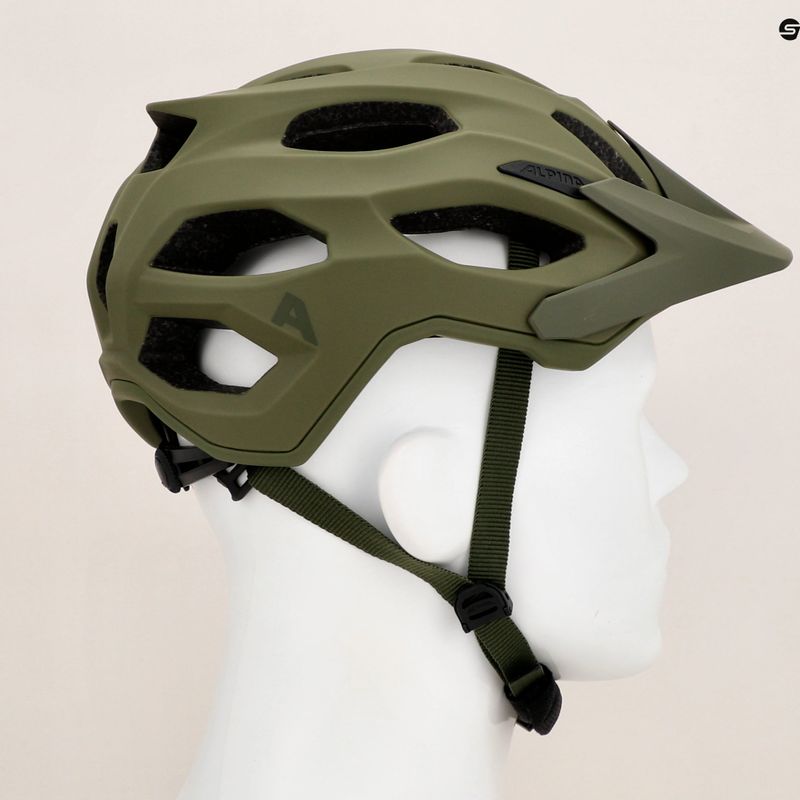 Kask rowerowy Alpina Carapax 2.0 olive matt 8