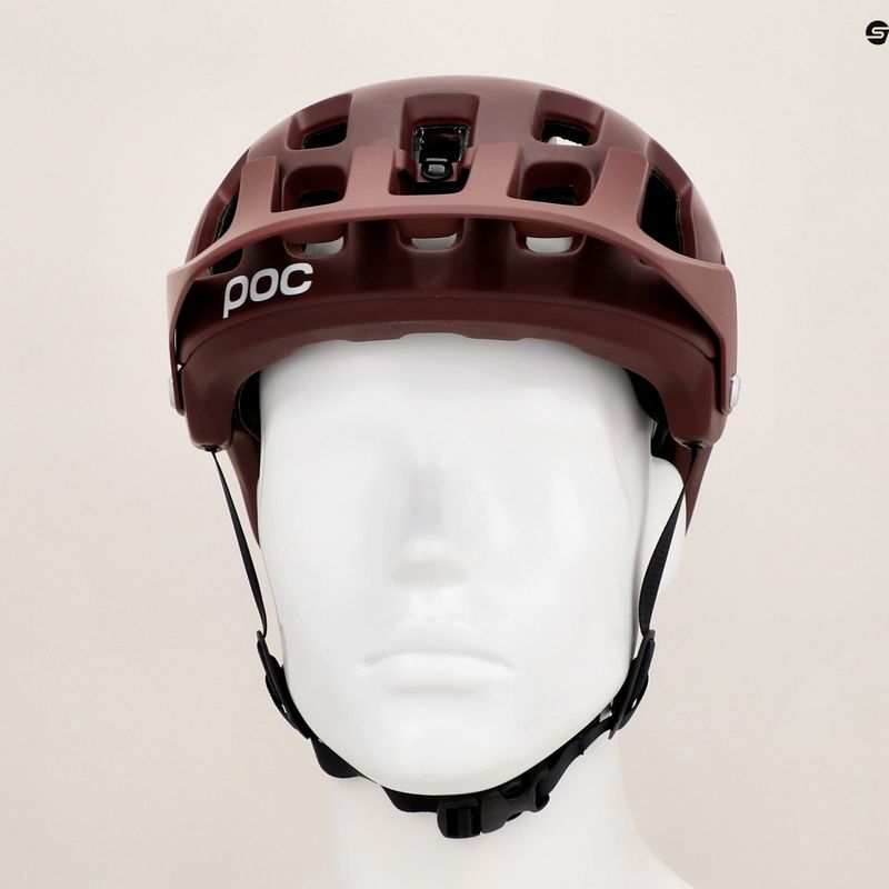 Kask rowerowy POC Tectal garnet red matt 7