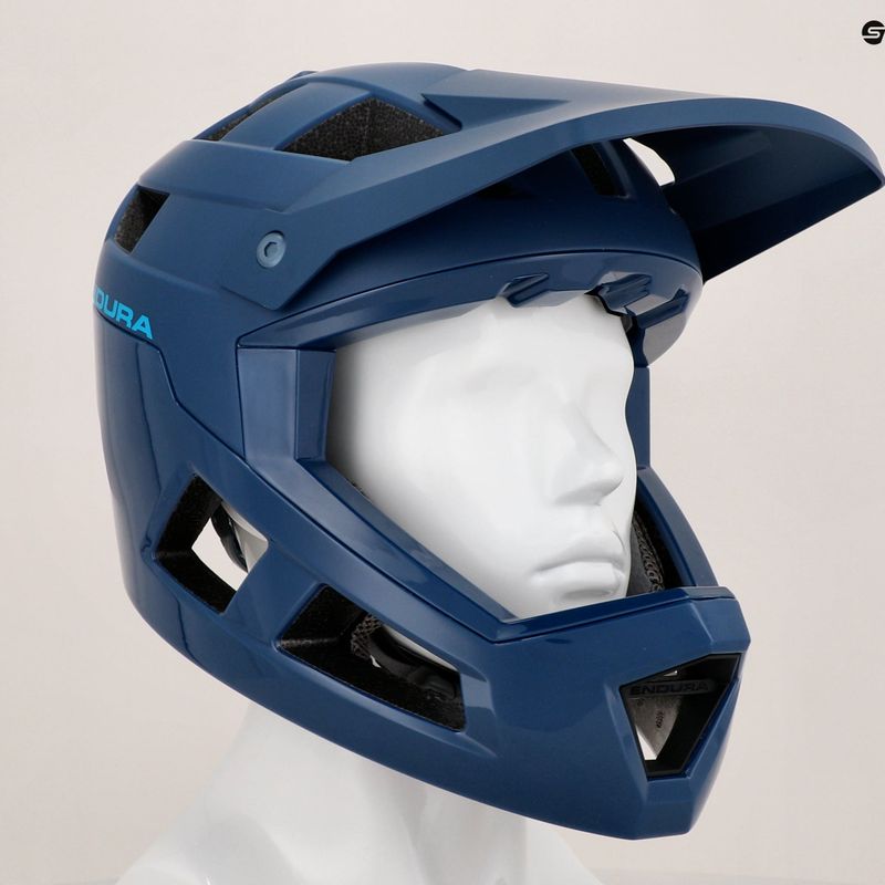 Kask rowerowy Endura Singletrack Full Face blueberry 11