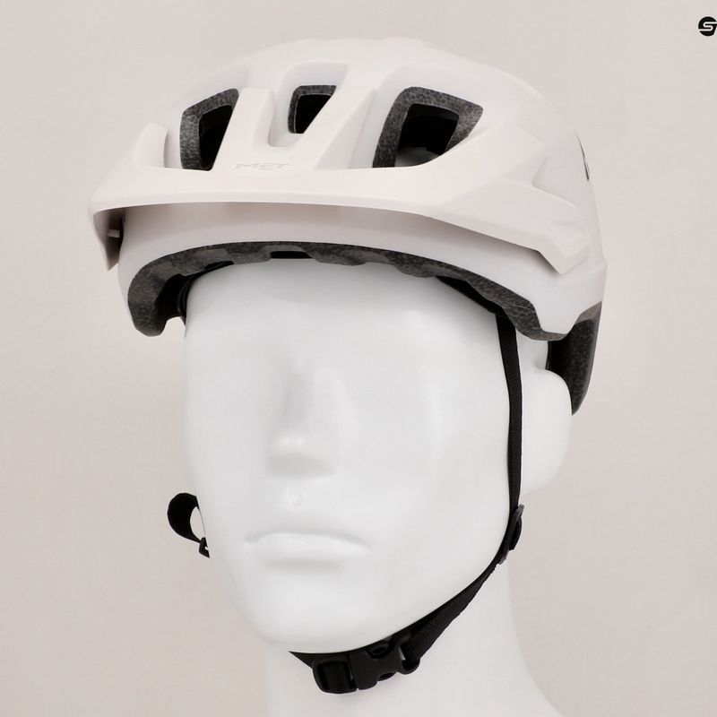 Kask rowerowy MET Echo off white/bronze matt 8