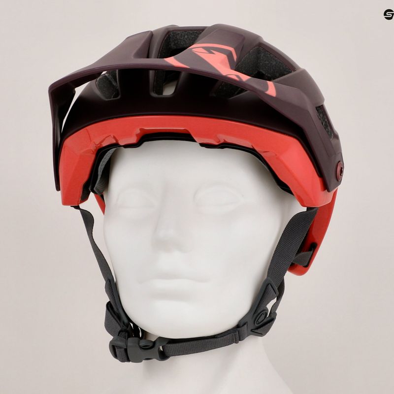 Kask rowerowy Endura Singletrack MIPS pomegranate 14