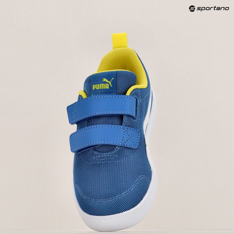 Buty dziecięce PUMA Courtflex v2 Mesh V PS star sapphire/puma white 9