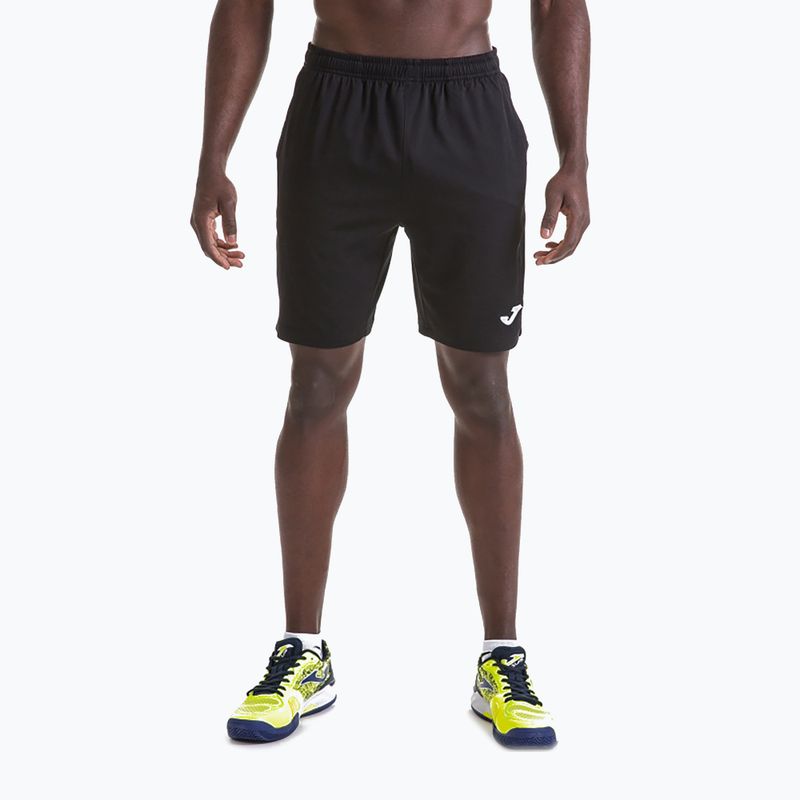 Spodenki tenisowe męskie Joma Bermuda Master Tennis black 2