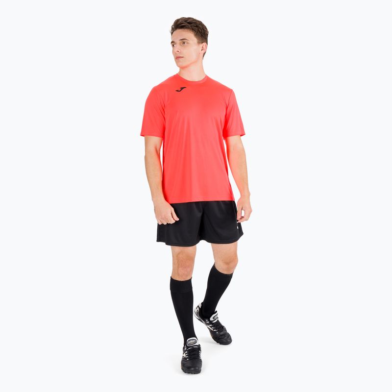 Koszulka piłkarska Joma Combi coral fluor 2