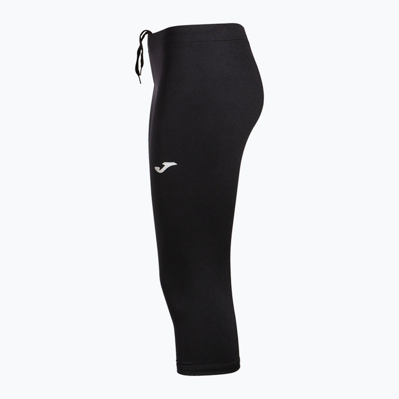 Legginsy do biegania damskie Joma Olimpia 3/4 black 7