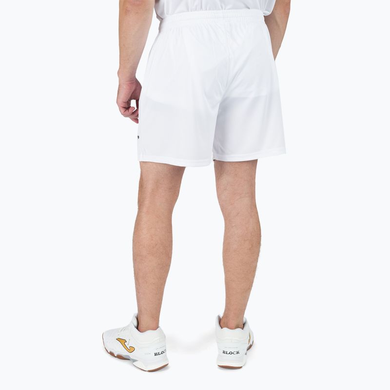 Spodenki treningowe męskie Joma Treviso white 3