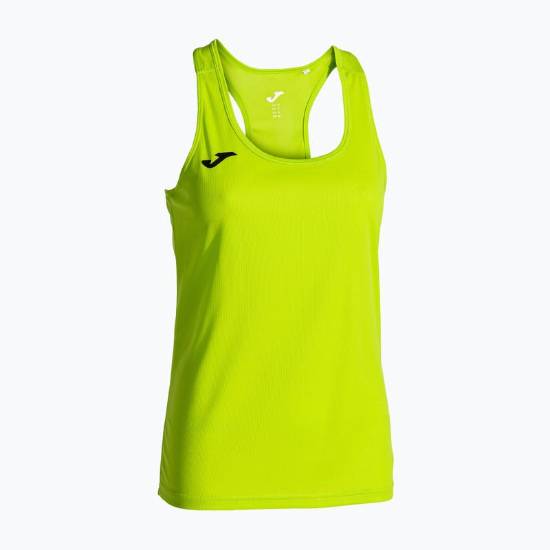 Koszulka do biegania damska Joma Siena II lime