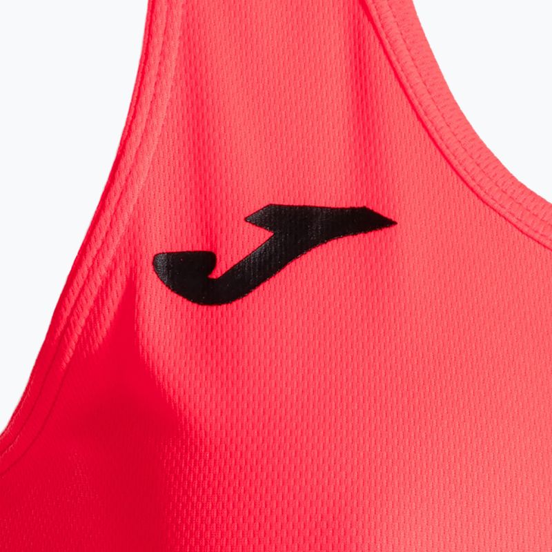 Koszulka do biegania damska Joma Siena II coral fluor 3