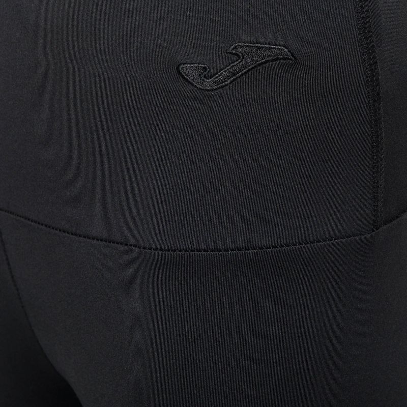 Legginsy do biegania damskie Joma Sculpture Pirate Tight black 3