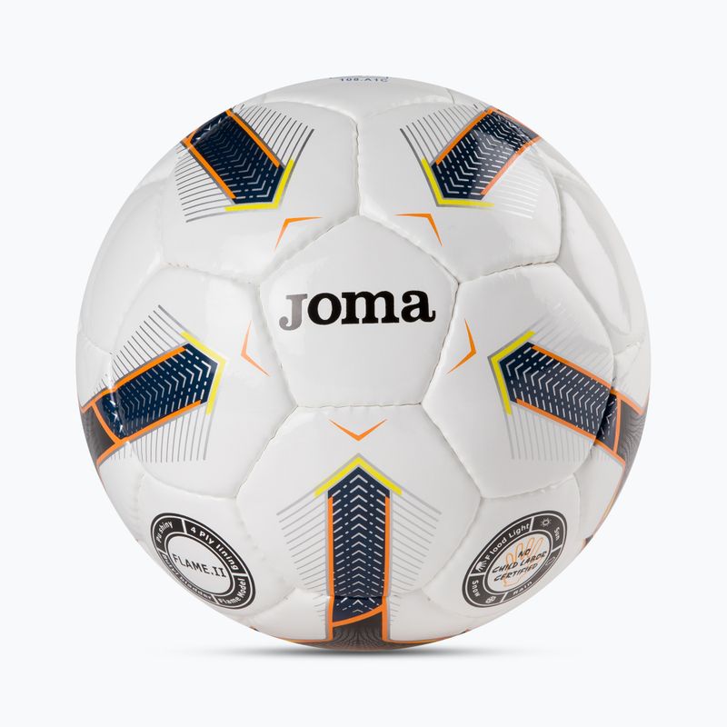 Piłka do piłki nożnej Joma Flame II FIFA PRO white rozmiar 5