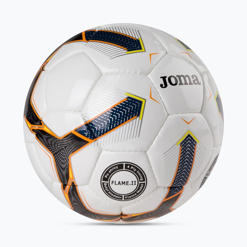 Piłka do piłki nożnej Joma Flame II FIFA PRO white rozmiar 5 2