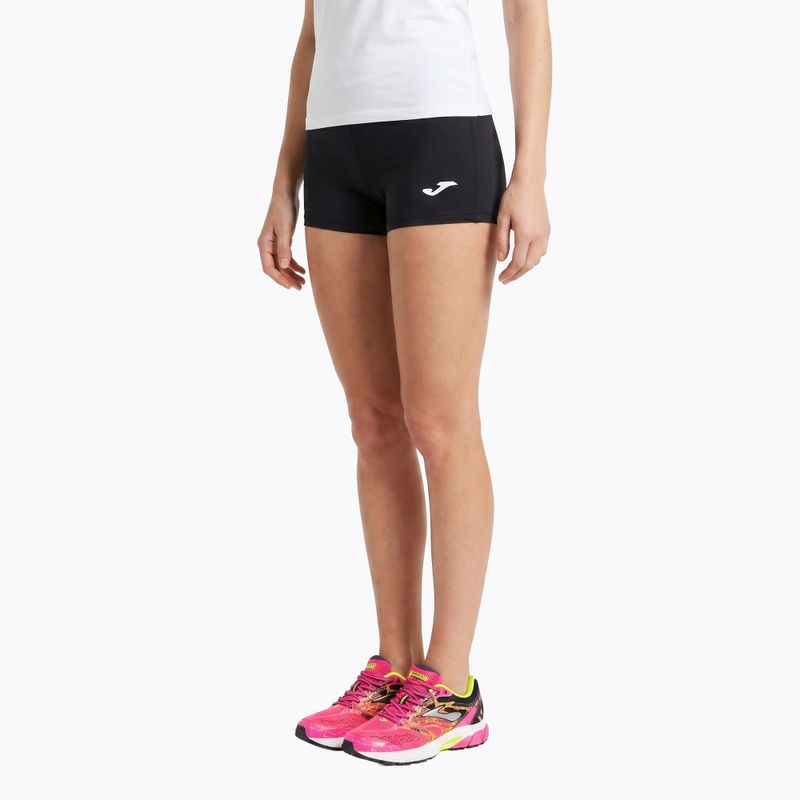 Spodenki do biegania damskie Joma Elastic Short black
