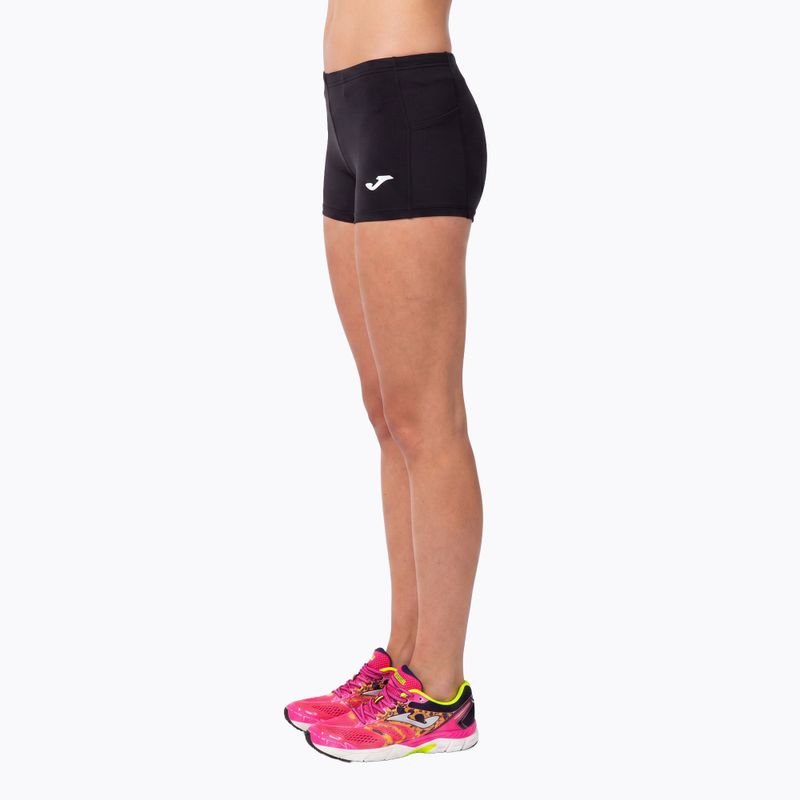 Spodenki do biegania damskie Joma Elastic Short black 5