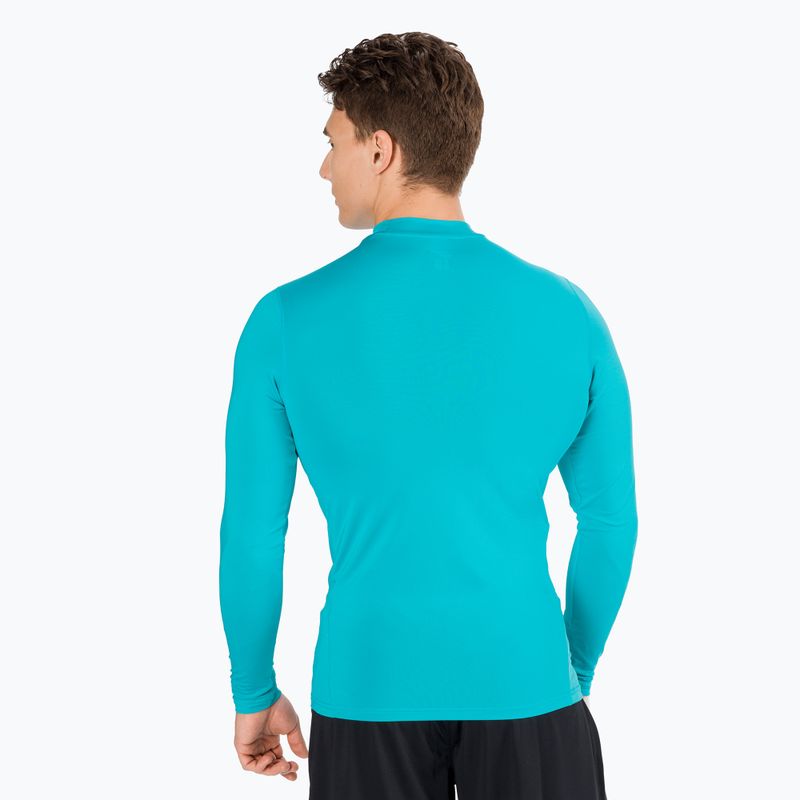 Longsleeve termoaktywny Joma Brama Academy fluor turquoise 3