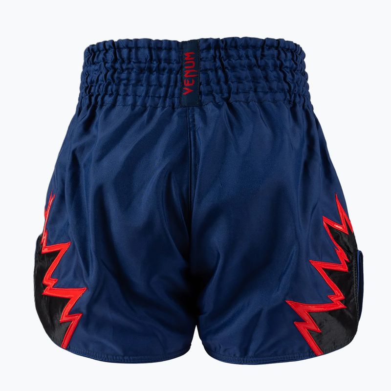 Spodenki treningowe męskie Venum Inferno Muay Thai royal blue/red/black 2
