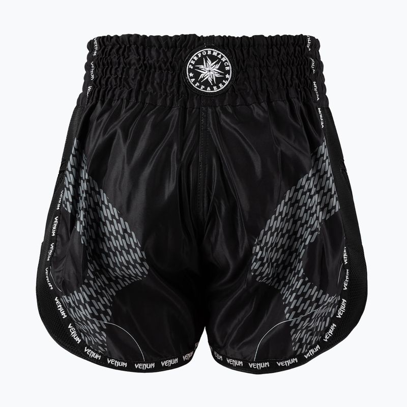Spodenki treningowe męskie Venum Nexus Muay Thai black/silver 2
