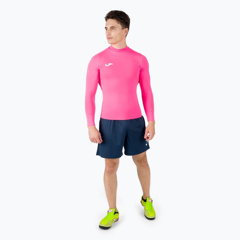 Bluza termoaktywna Joma Brama Academy fluor pink 2