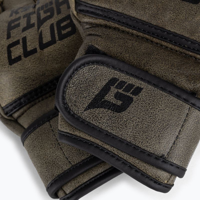 Rękawice grapplingowe KSW Fight Club brown 5