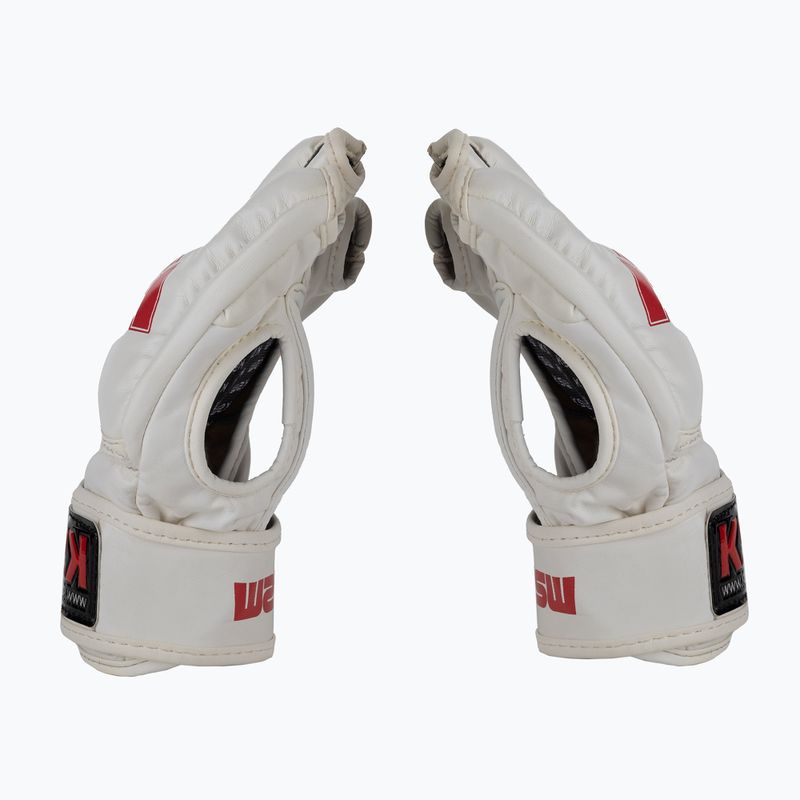 Rękawice grapplingowe KSW red 4