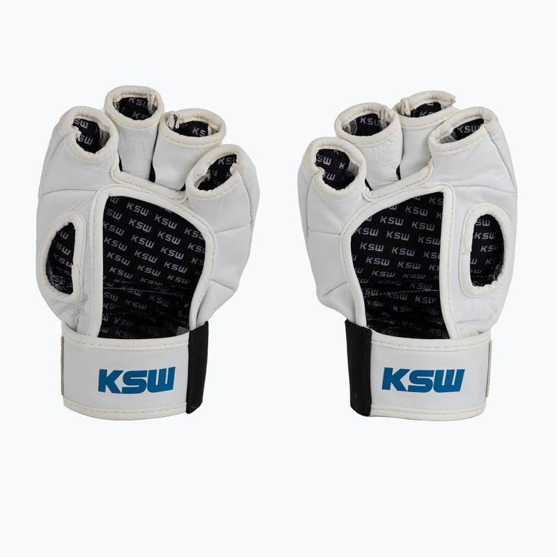 Rękawice grapplingowe KSW blue 2