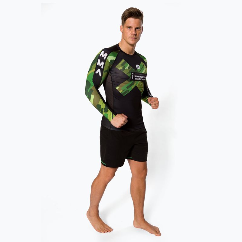 Rashguard longsleeve męski KSW Camo black 2