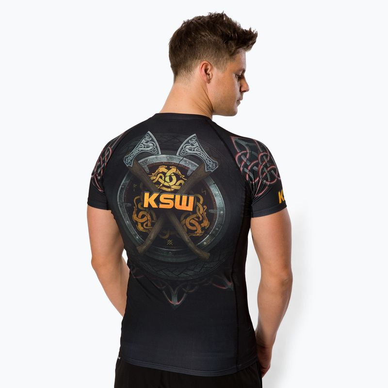 Rashguard męski KSW Mad Viking black 3