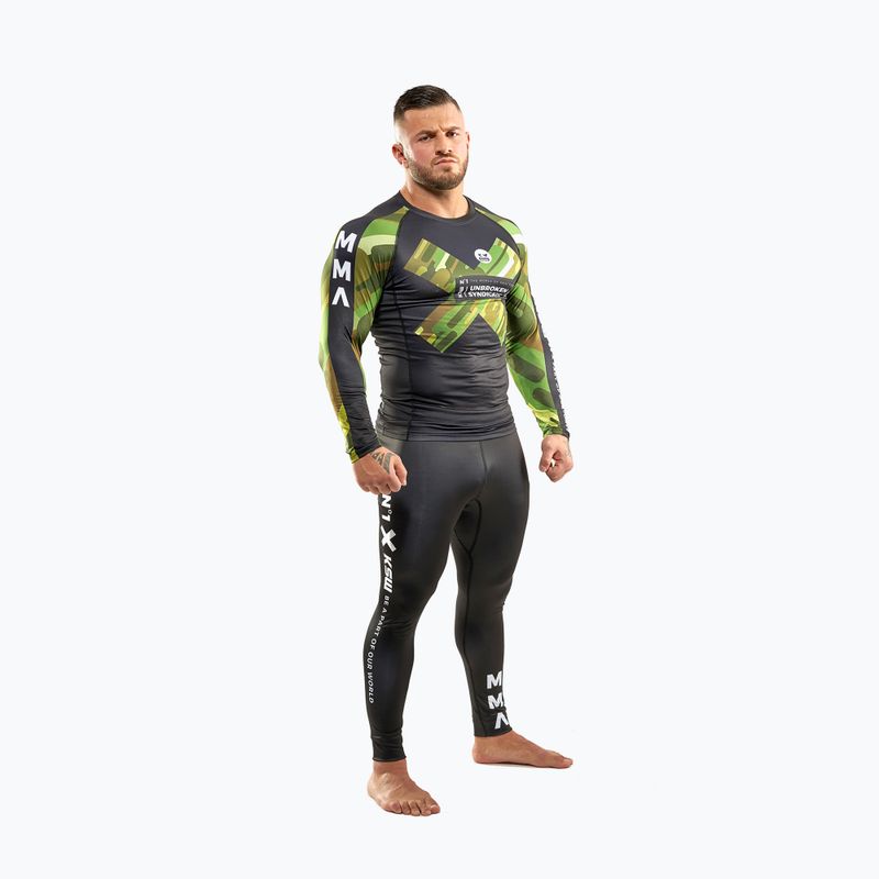 Legginsy męskie KSW Camo black