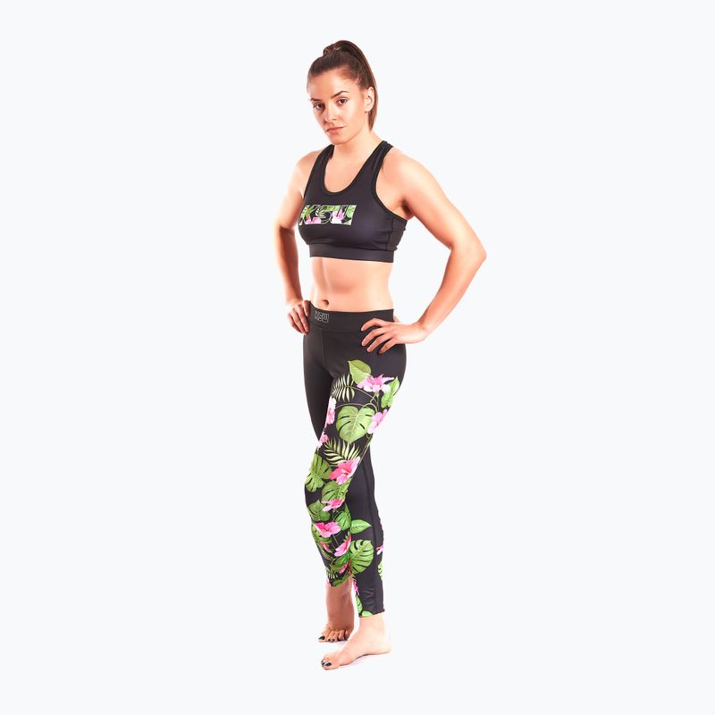 Legginsy damskie KSW Jungle black