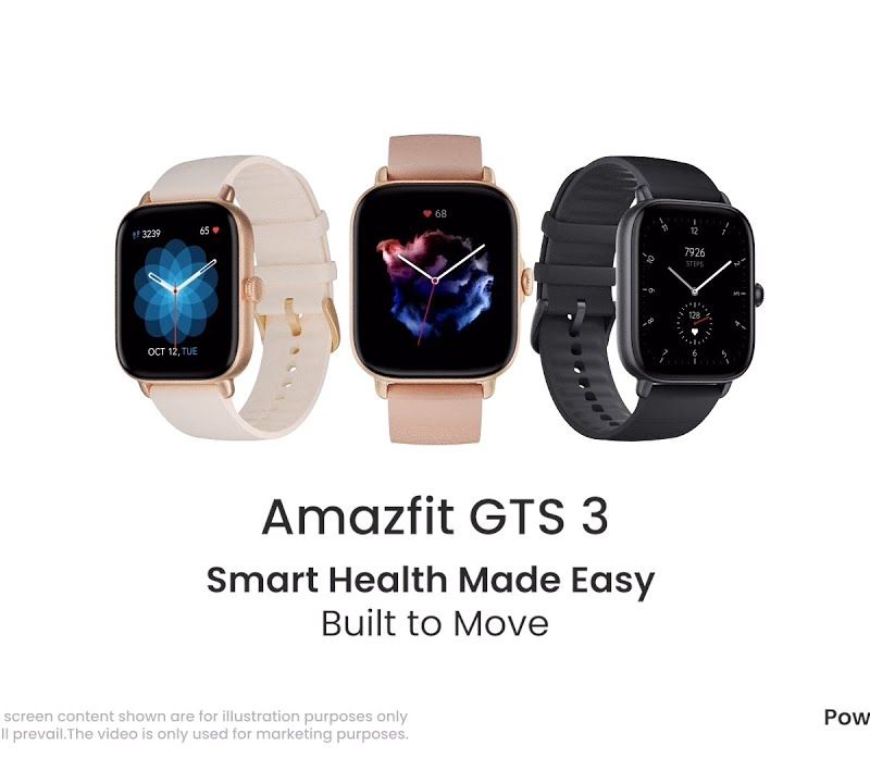 Zegarek Amazfit GTS 3 ivory white W2035OV2N 11