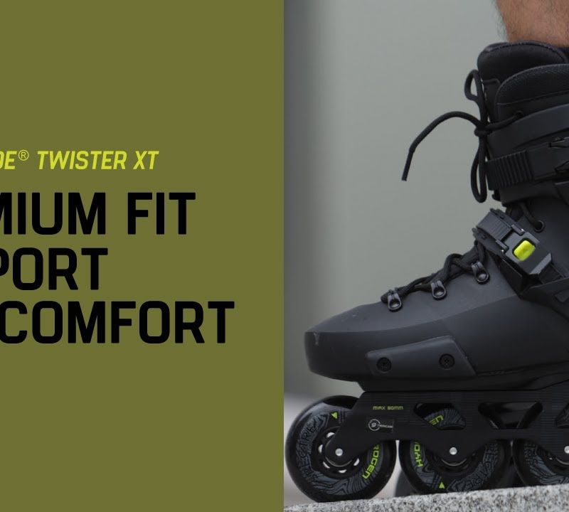 Rolki męskie Rollerblade Twister XT black/lime 14