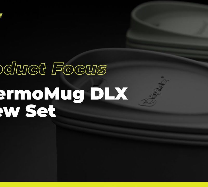 Kubek RidgeMonkey ThermoMug DLX Brew Set szary RM550 7