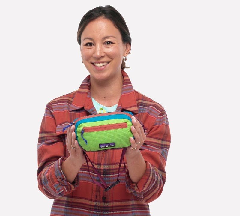 Saszetka nerka Patagonia Ultralight Black Hole Mini Hip Pack 1 l patchwork/obsidian plum 4