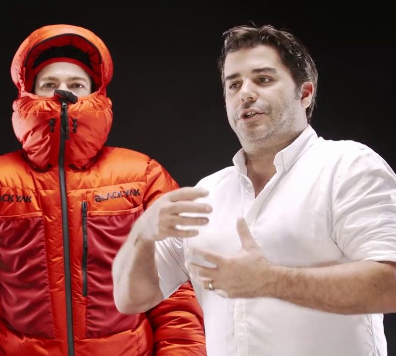 Kombinezon alpinistyczny BLACKYAK Watusi Expedition Suit fiery red 19