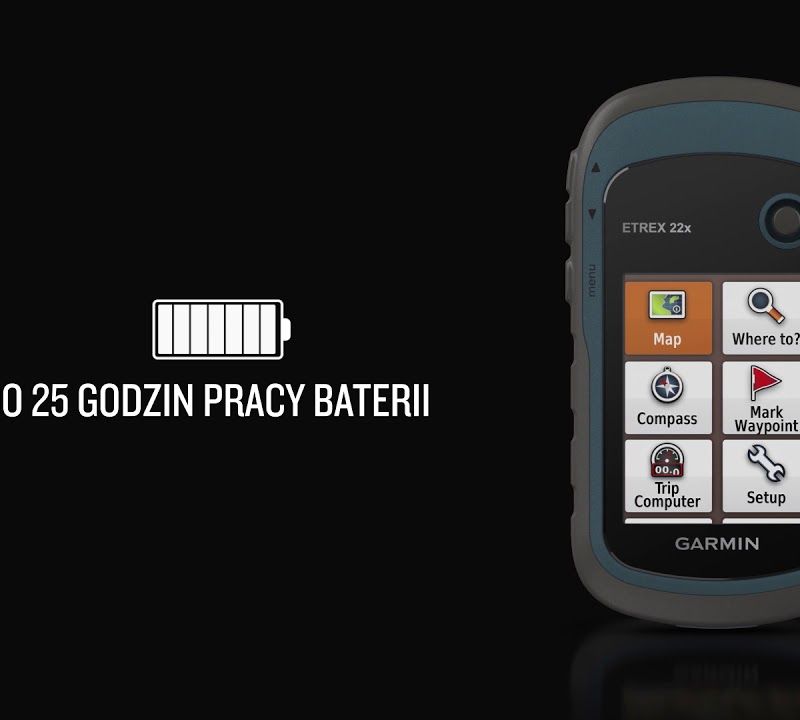 Nawigacja turystyczna Garmin eTrex 32x czarna 010-02257-01 9